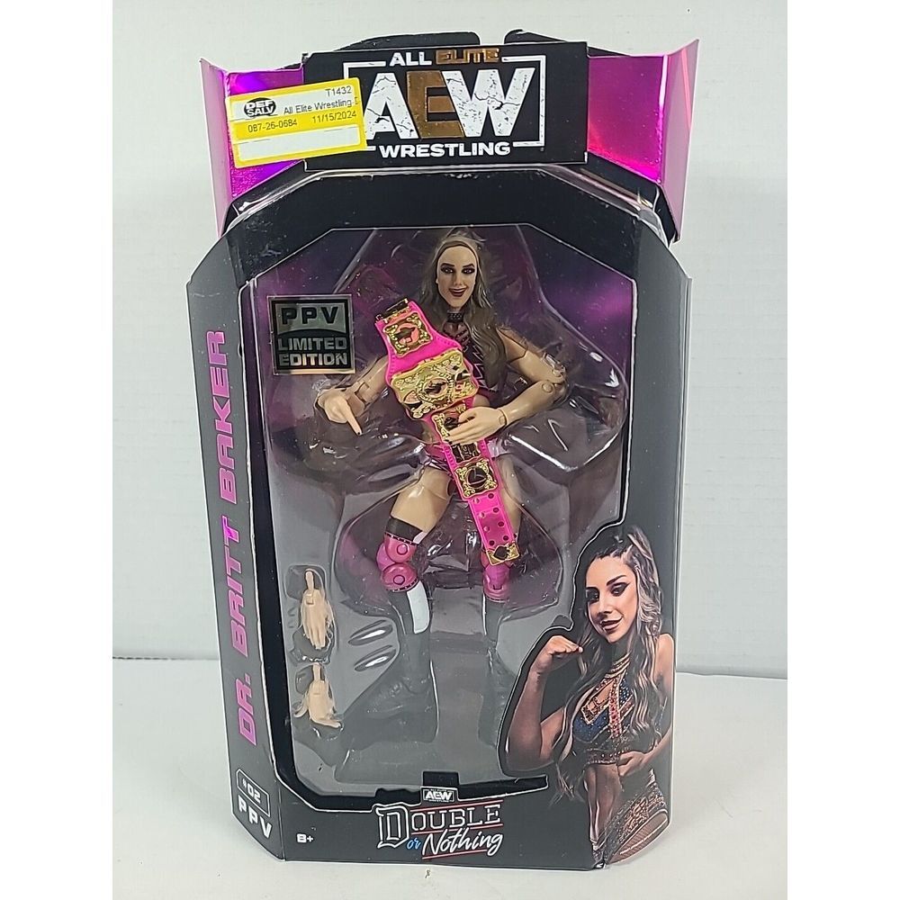 AEW Double or Nothing Dr Britt‎ Baker #02 PPV Limited Figure